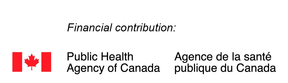 Logo of the Public Health Agency of Canada to acknowledge their financial contribution.